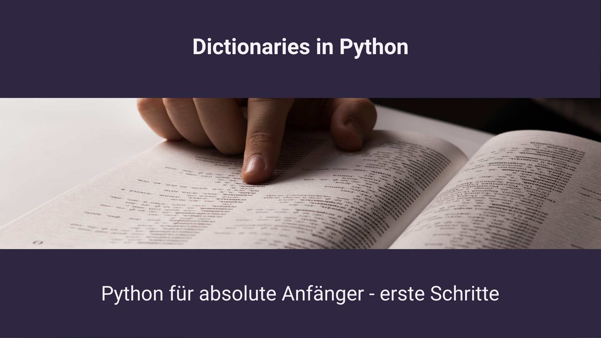 Dictionary Python